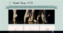 Desktop Screenshot of progettodanza-asd.it